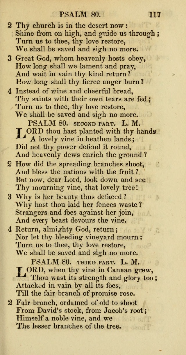 Psalms and Hymns Adapted to Public Worship, and Approved by the General Assembly of the Presbyterian Church in the United States of America page 119