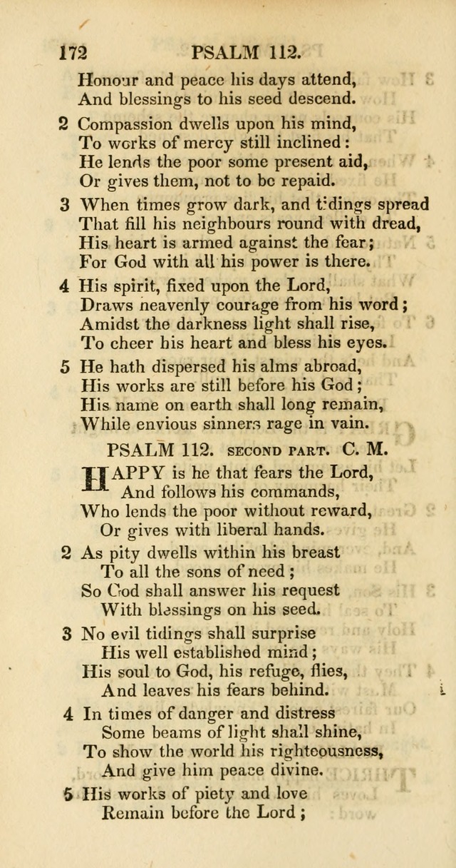 Psalms and Hymns Adapted to Public Worship, and Approved by the General Assembly of the Presbyterian Church in the United States of America page 174