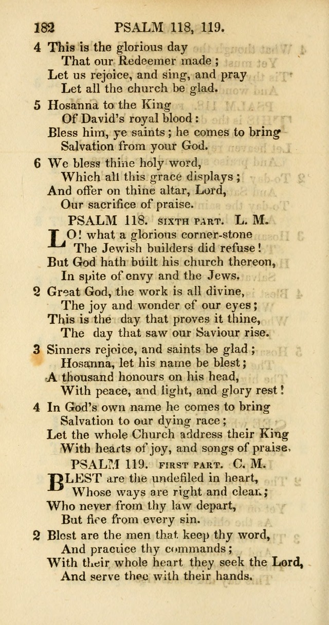 Psalms and Hymns Adapted to Public Worship, and Approved by the General Assembly of the Presbyterian Church in the United States of America page 184