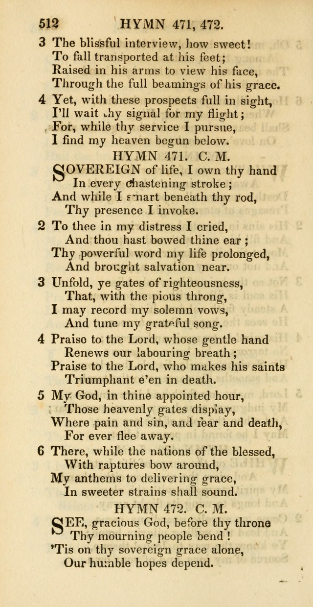 Psalms and Hymns Adapted to Public Worship, and Approved by the General Assembly of the Presbyterian Church in the United States of America page 514