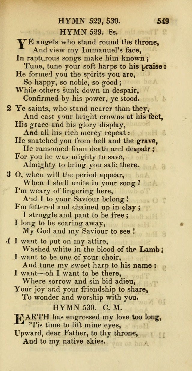 Psalms and Hymns Adapted to Public Worship, and Approved by the General Assembly of the Presbyterian Church in the United States of America page 551