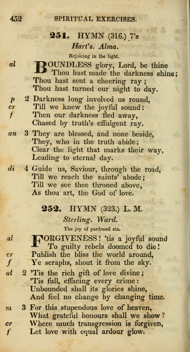 Psalms and Hymns, Adapted to Public Worship: and approved by the General Assembly of the Presbyterian Church in the United States of America: the latter being arranged according to subjects... page 454