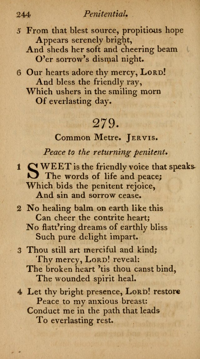The Philadelphia Hymn Book; or, a selection of sacred poetry, consisting of psalms and hymns from Watts...and others, adapted to public and private devotion page 277