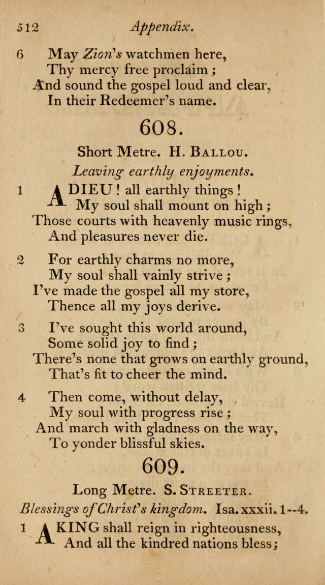 The Philadelphia Hymn Book; or, a selection of sacred poetry, consisting of psalms and hymns from Watts...and others, adapted to public and private devotion page 545