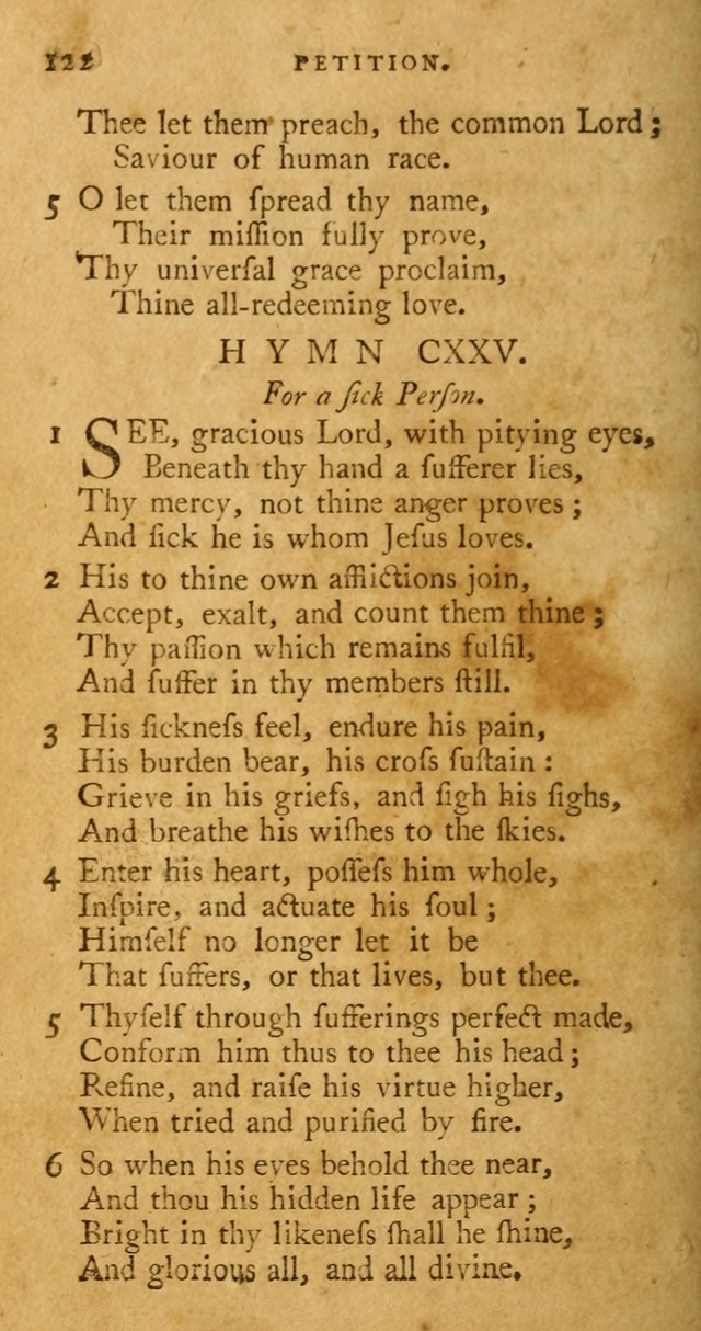 A Pocket hymn book, designed as a constant companion for the pious: collected from various authors page 129