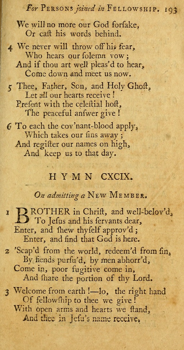 A Pocket hymn book, designed as a constant companion for the pious: collected from various authors page 200
