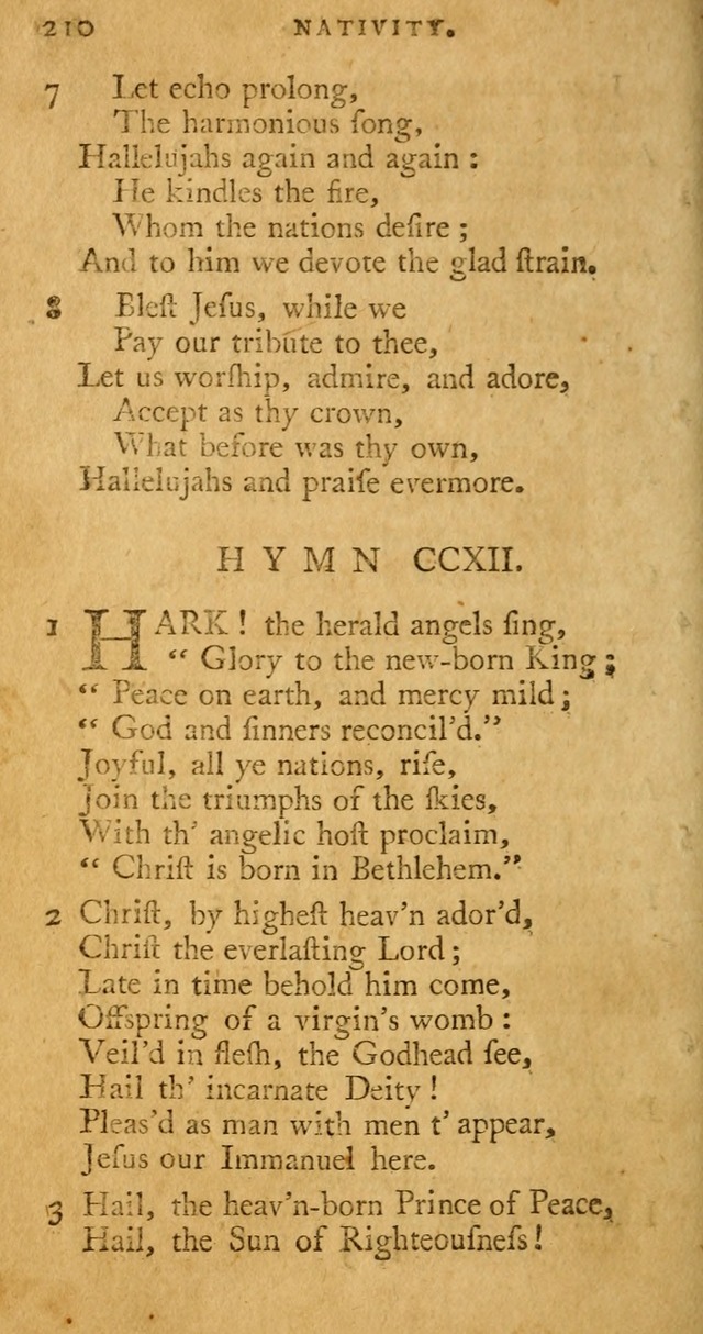 A Pocket hymn book, designed as a constant companion for the pious: collected from various authors page 217