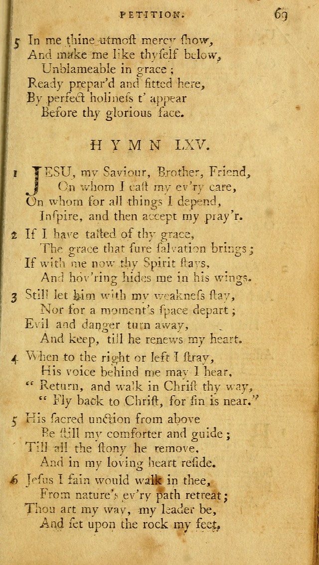 A Pocket hymn book, designed as a constant companion for the pious: collected from various authors page 76