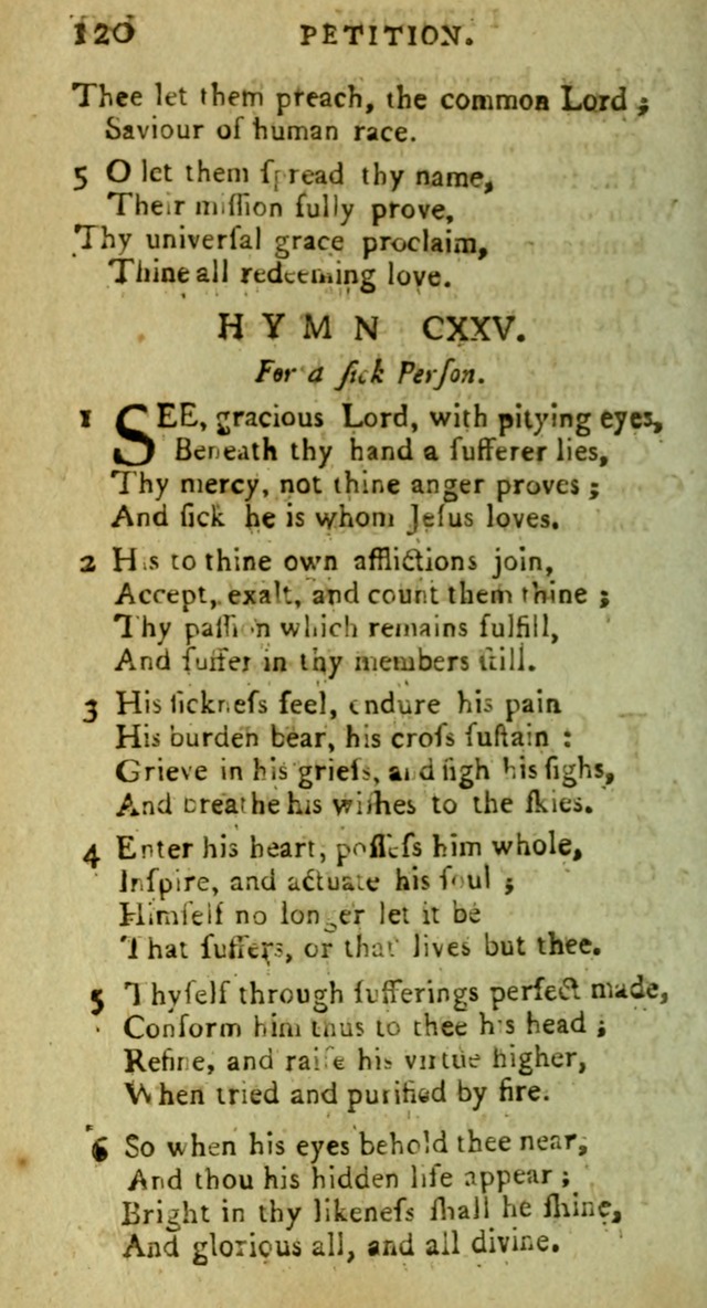 A Pocket Hymn Book: designed as a constant companion for the pious, collected from various authors (9th ed.) page 120