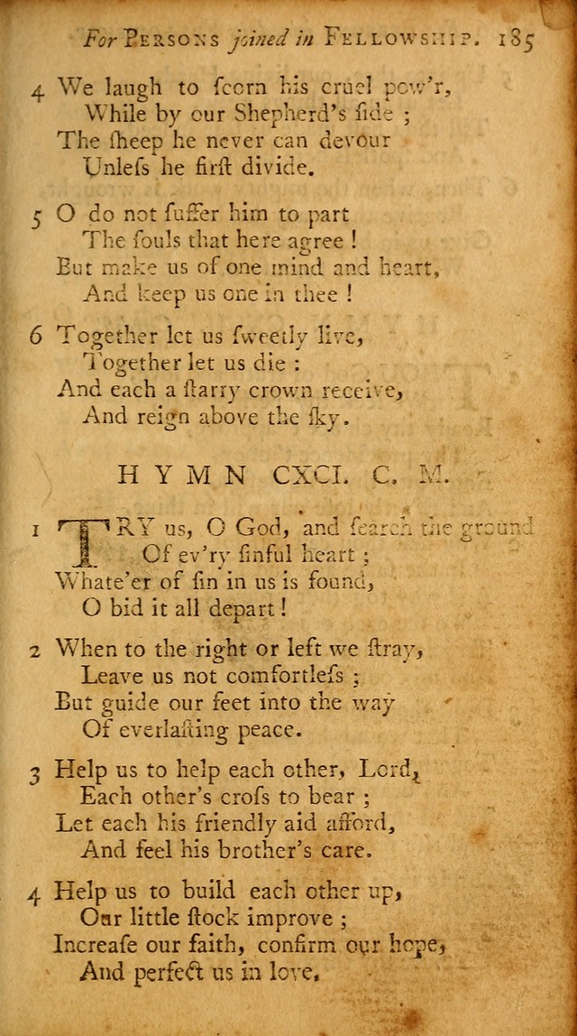 A Pocket Hymn-book: designed as a constant companion for the pious, collected from various authors (18th ed.) page 179