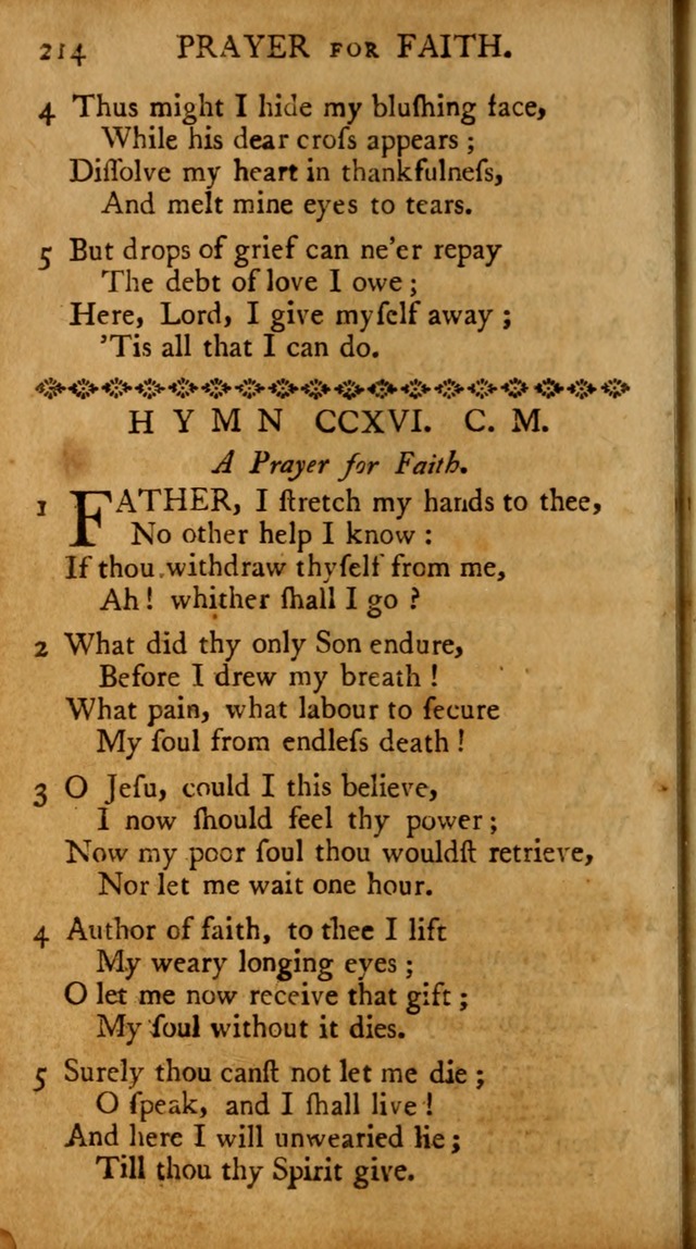 A Pocket Hymn-book: designed as a constant companion for the pious, collected from various authors (18th ed.) page 208