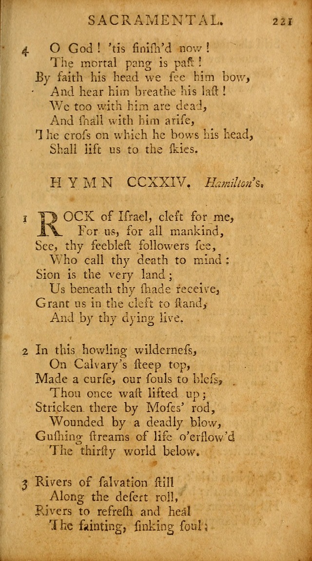 A Pocket Hymn-book: designed as a constant companion for the pious, collected from various authors (18th ed.) page 215