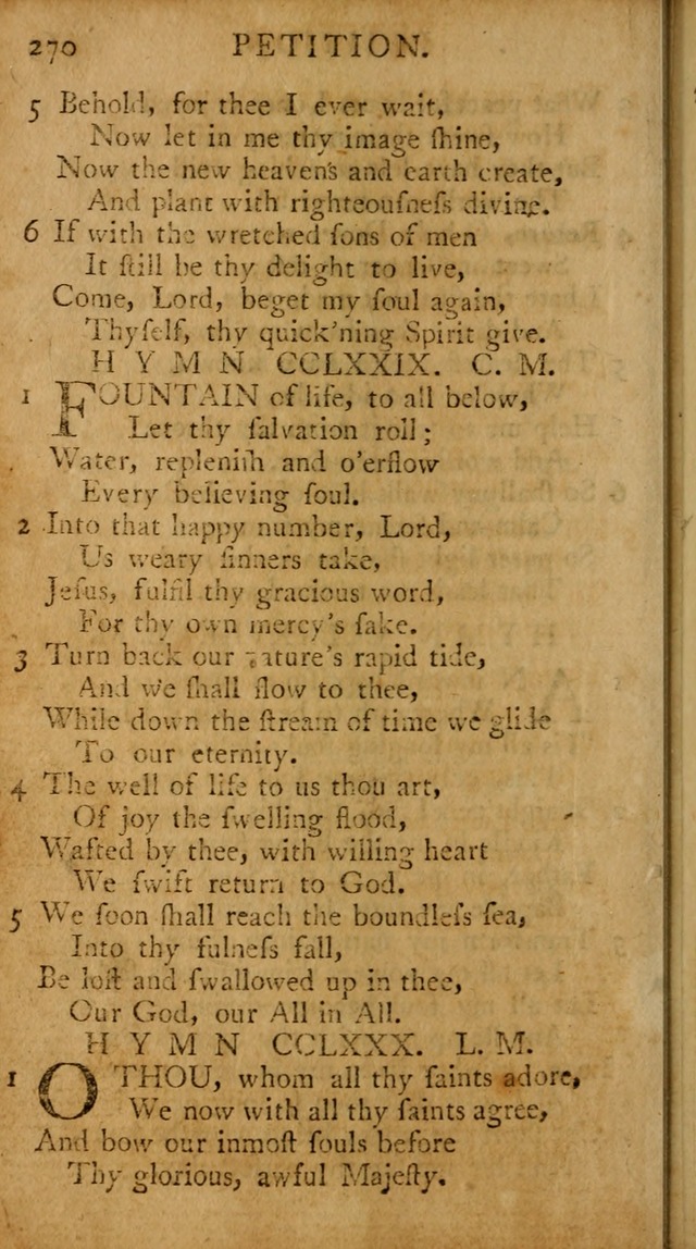 A Pocket Hymn-book: designed as a constant companion for the pious, collected from various authors (18th ed.) page 264