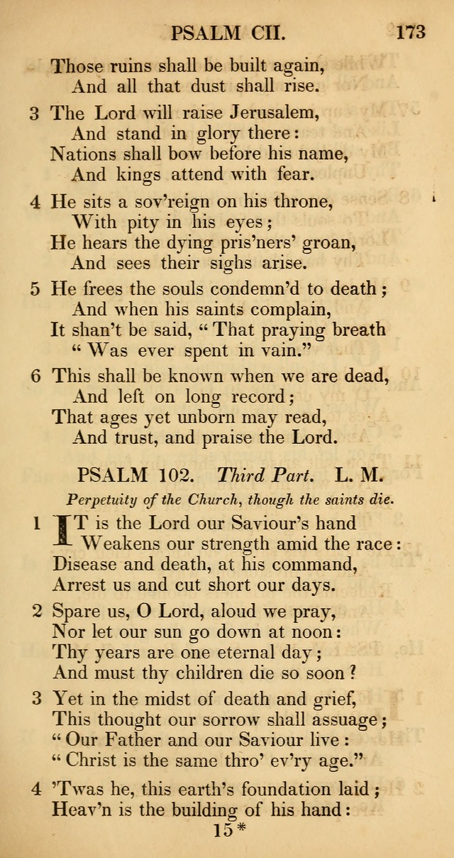 The Psalms and Hymns, with the Catechism, Confession of Faith, and Liturgy, of the Reformed Dutch Church in North America page 175