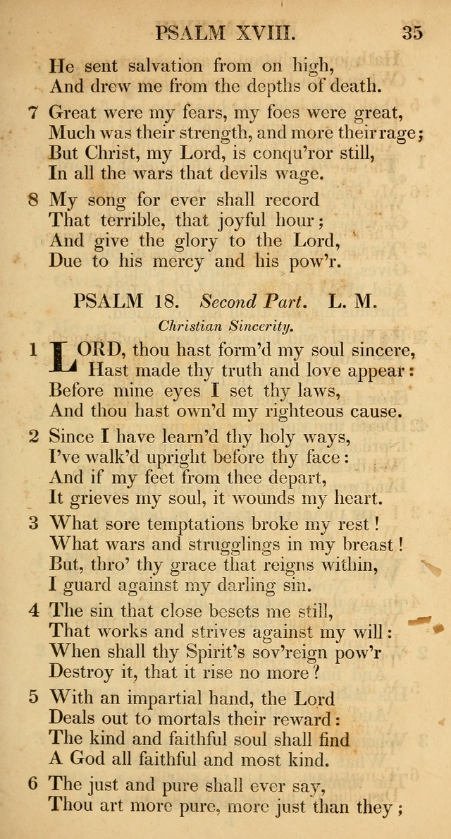 The Psalms and Hymns, with the Catechism, Confession of Faith, and Liturgy, of the Reformed Dutch Church in North America page 37