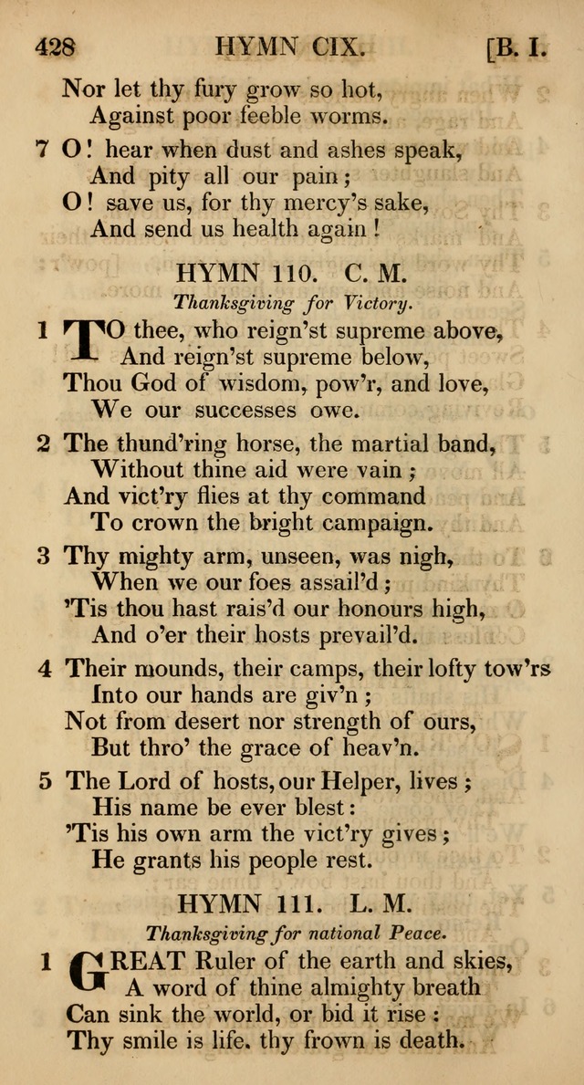 The Psalms and Hymns, with the Catechism, Confession of Faith, and Liturgy, of the Reformed Dutch Church in North America page 430