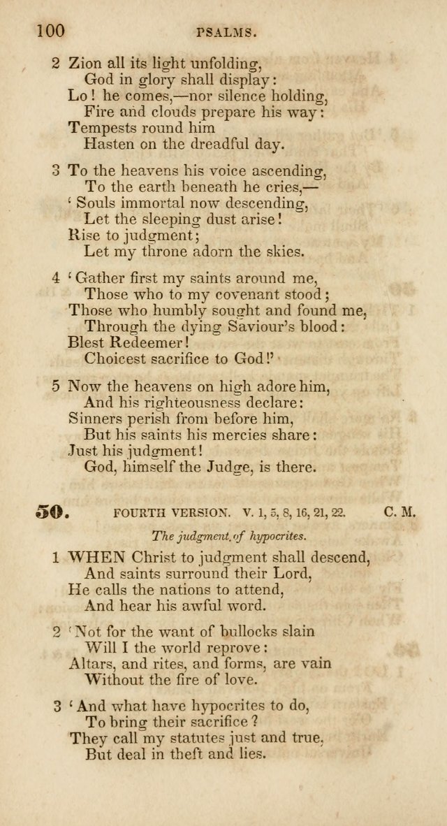 Psalms and Hymns, for Christian Use and Worship page 111