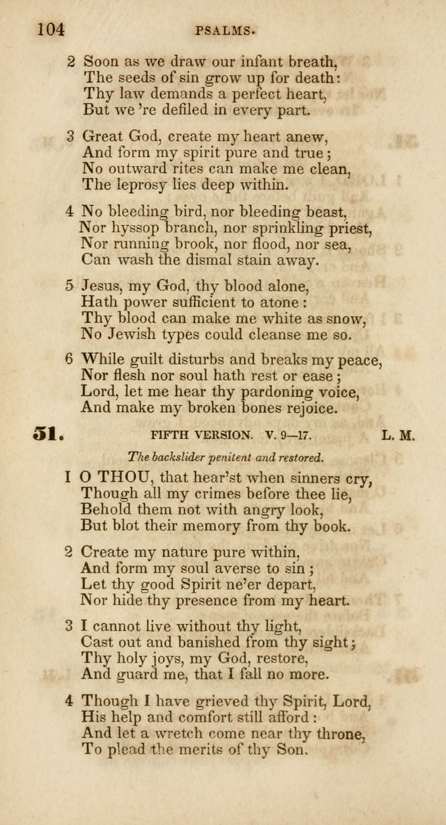 Psalms and Hymns, for Christian Use and Worship page 115