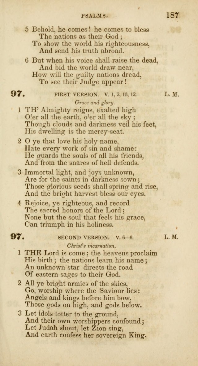 Psalms and Hymns, for Christian Use and Worship page 198