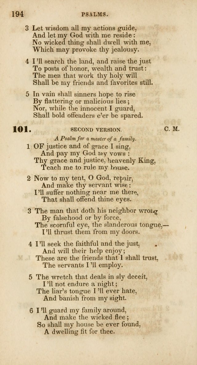 Psalms and Hymns, for Christian Use and Worship page 205