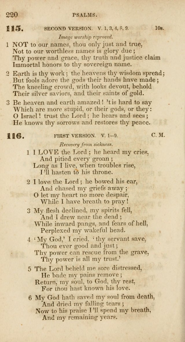 Psalms and Hymns, for Christian Use and Worship page 231