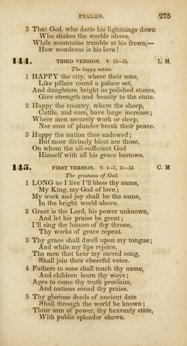 Psalms and Hymns, for Christian Use and Worship page 286