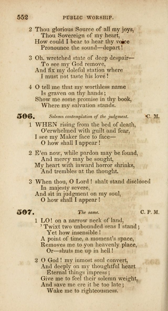 Psalms and Hymns, for Christian Use and Worship page 563