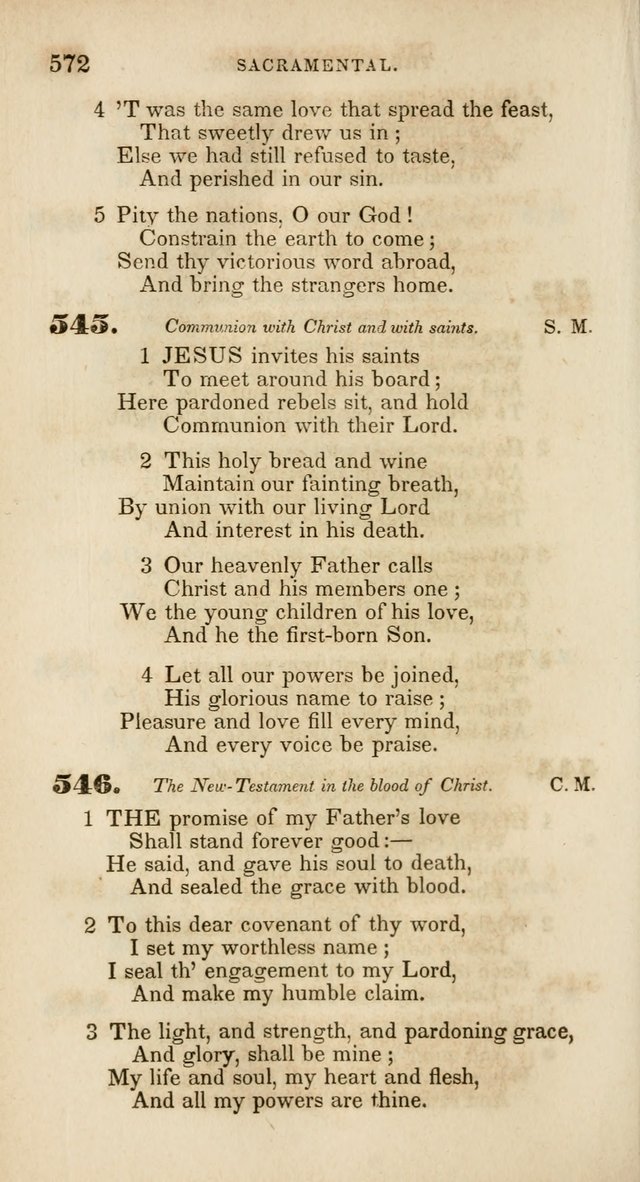 Psalms and Hymns, for Christian Use and Worship page 583