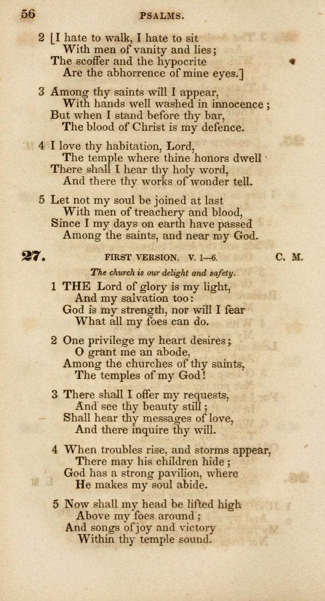 Psalms and Hymns, for Christian Use and Worship page 67