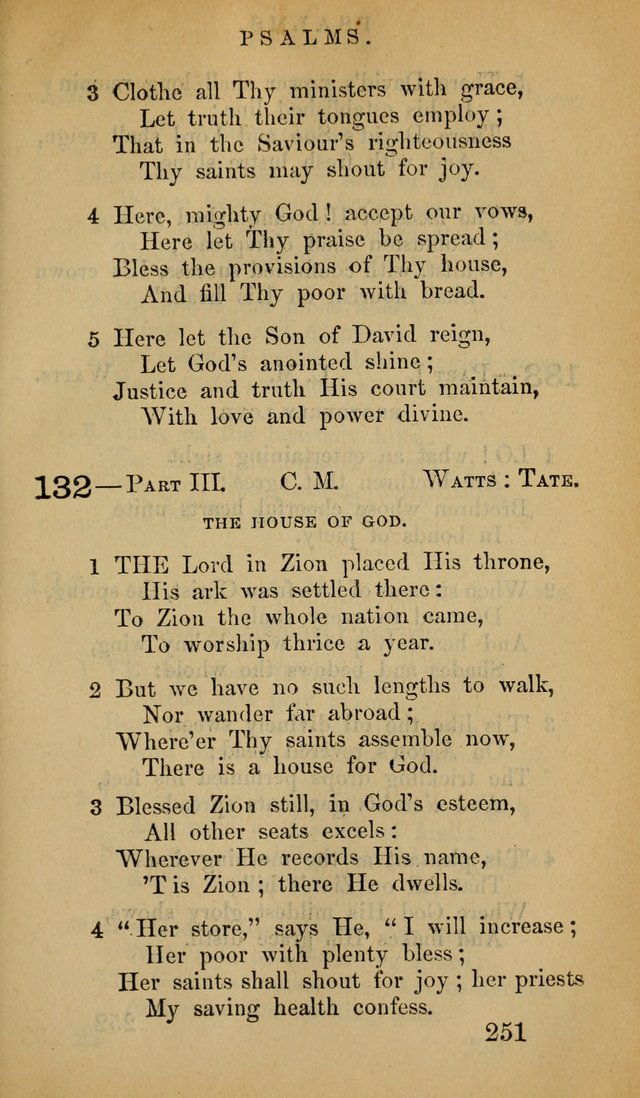 The Psalms and Hymns, with the Doctrinal Standards and Liturgy of the Reformed Protestant Dutch Church in North America page 259