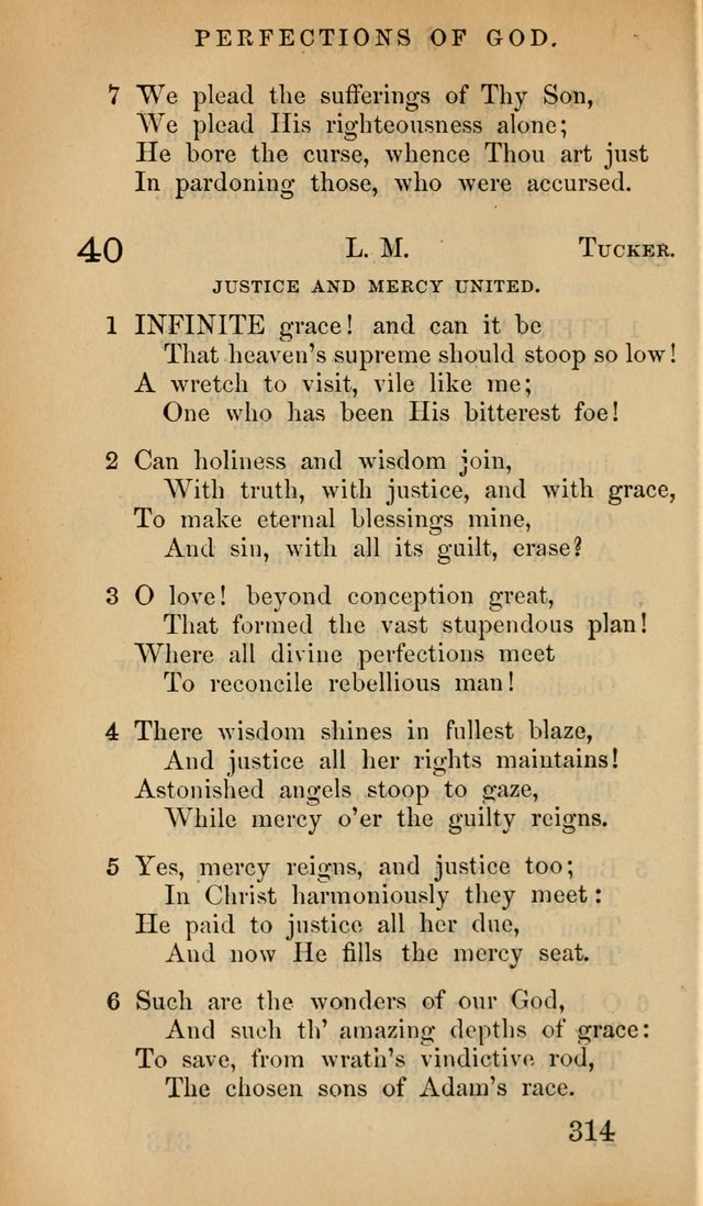 The Psalms and Hymns, with the Doctrinal Standards and Liturgy of the Reformed Protestant Dutch Church in North America page 322
