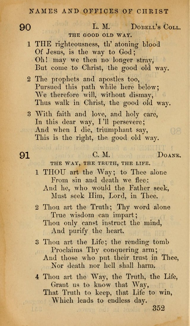 The Psalms and Hymns, with the Doctrinal Standards and Liturgy of the Reformed Protestant Dutch Church in North America page 360