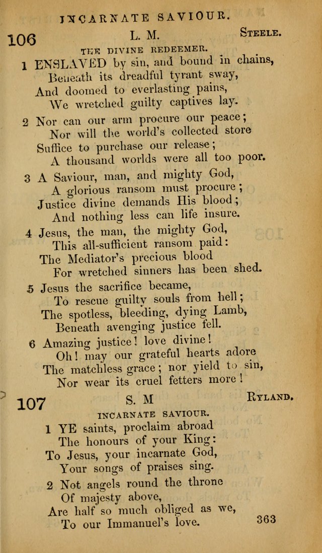 The Psalms and Hymns, with the Doctrinal Standards and Liturgy of the Reformed Protestant Dutch Church in North America page 371