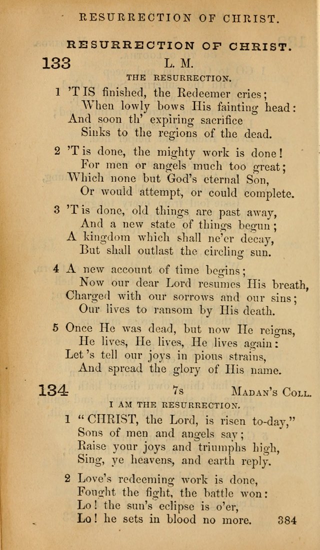 The Psalms and Hymns, with the Doctrinal Standards and Liturgy of the Reformed Protestant Dutch Church in North America page 392