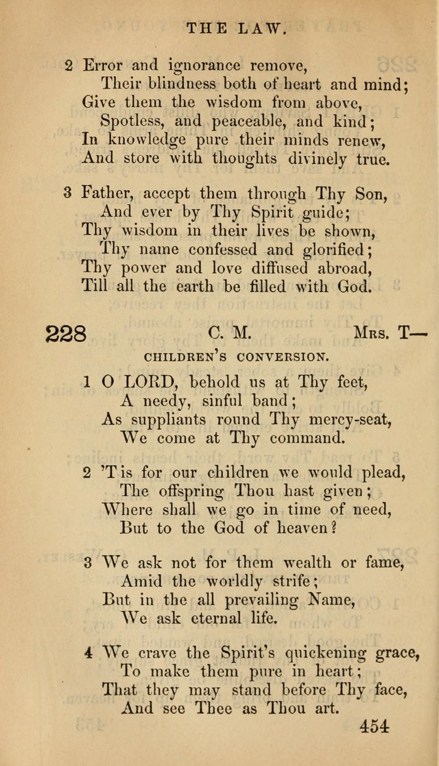 The Psalms and Hymns, with the Doctrinal Standards and Liturgy of the Reformed Protestant Dutch Church in North America page 462