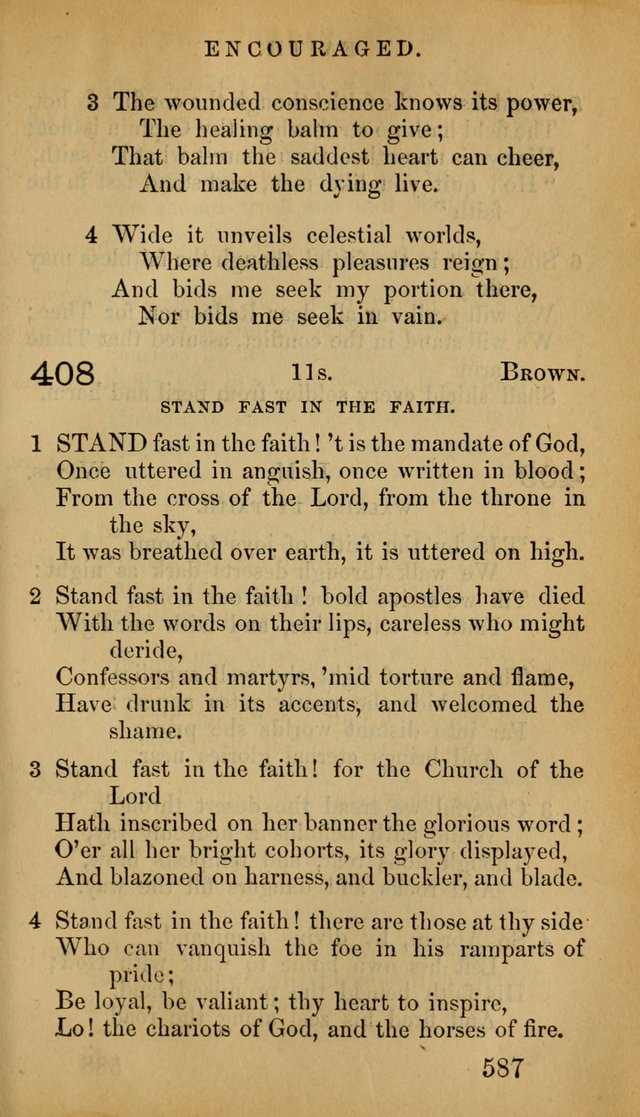 The Psalms and Hymns, with the Doctrinal Standards and Liturgy of the Reformed Protestant Dutch Church in North America page 595
