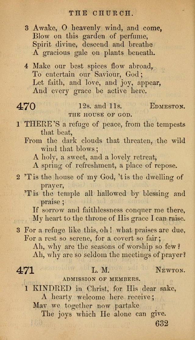 The Psalms and Hymns, with the Doctrinal Standards and Liturgy of the Reformed Protestant Dutch Church in North America page 640