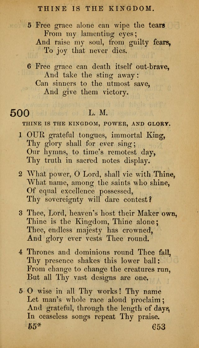 The Psalms and Hymns, with the Doctrinal Standards and Liturgy of the Reformed Protestant Dutch Church in North America page 661