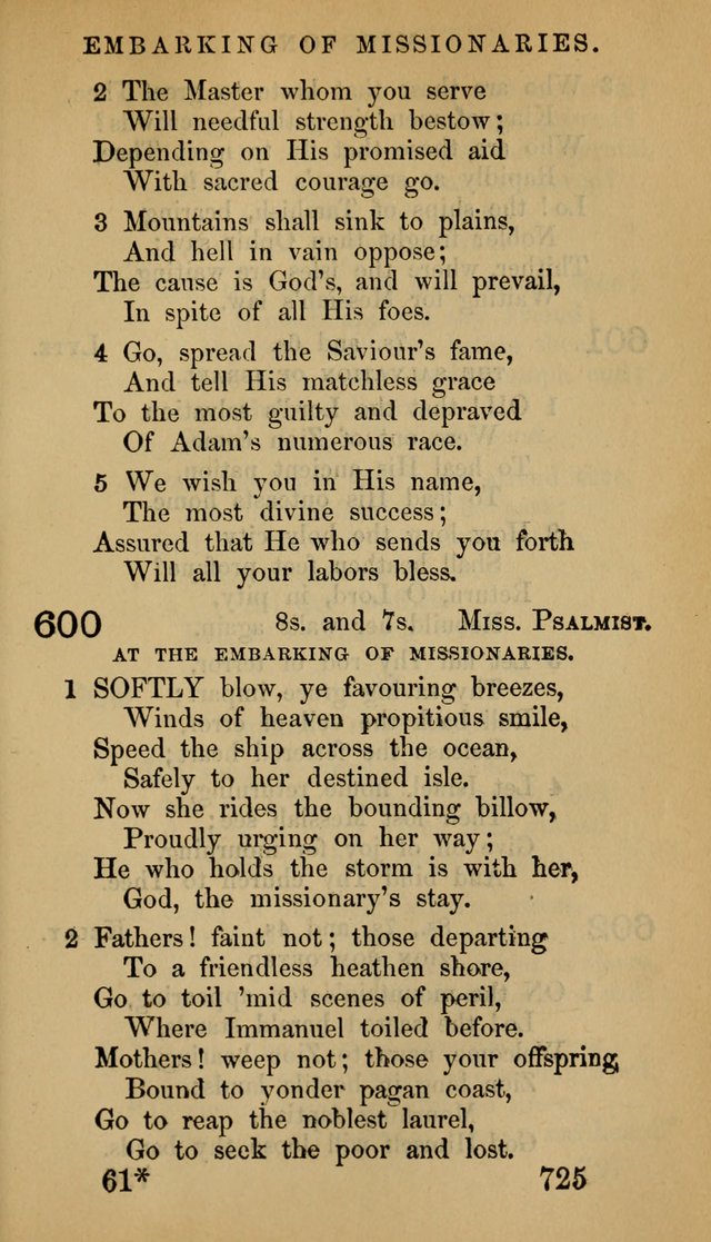 The Psalms and Hymns, with the Doctrinal Standards and Liturgy of the Reformed Protestant Dutch Church in North America page 733