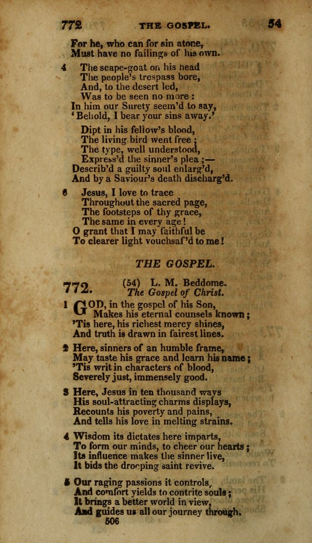 The Psalms and Hymns of Dr. Watts page 498