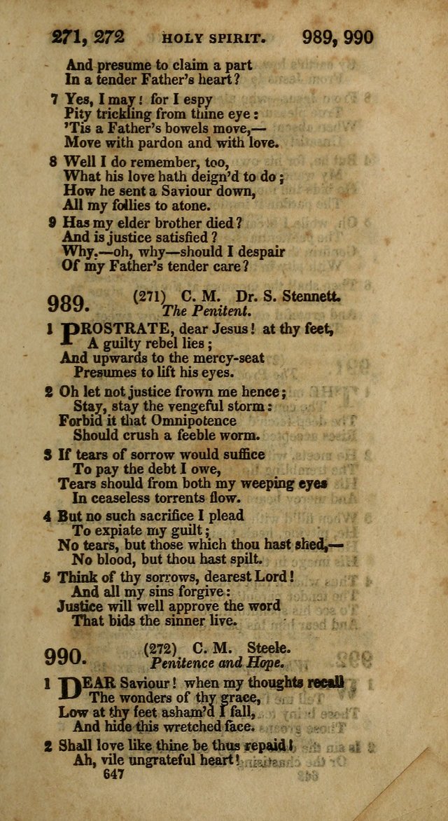 The Psalms and Hymns of Dr. Watts page 639