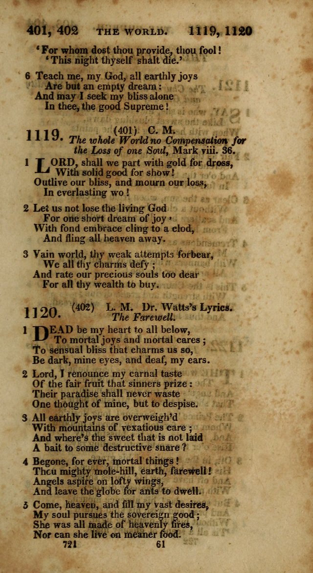 The Psalms and Hymns of Dr. Watts page 713