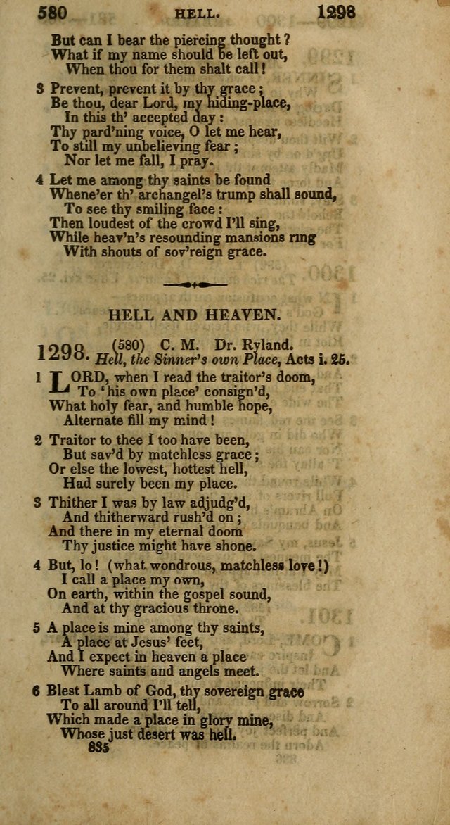 The Psalms and Hymns of Dr. Watts page 825