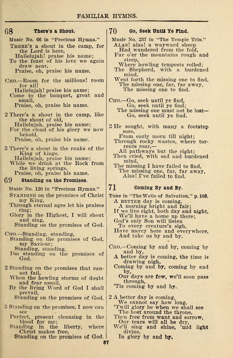 Praise Hymns and Full Salvation Songs page 57