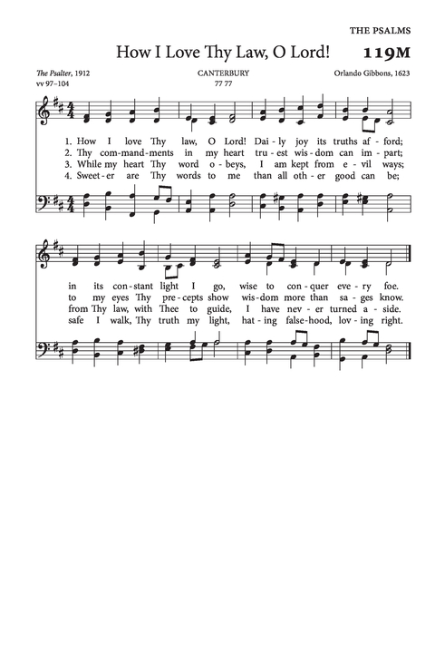 Psalms and Hymns to the Living God page 169