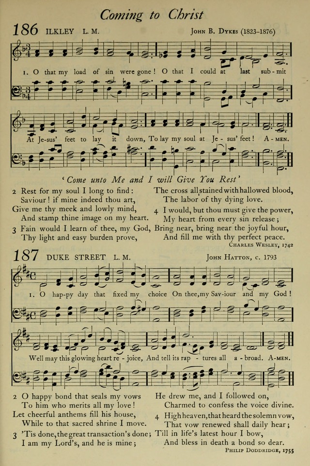 The Pilgrim Hymnal: with responsive readings and other aids to worship page 145