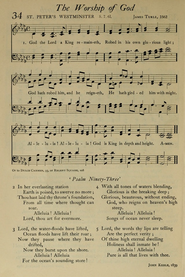 The Pilgrim Hymnal: with responsive readings and other aids to worship page 28