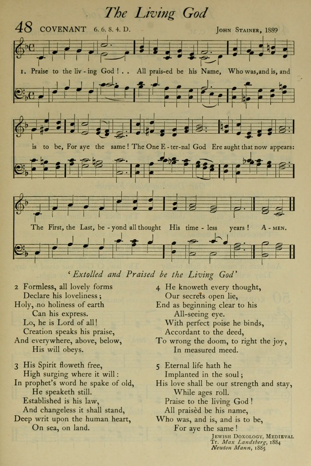 The Pilgrim Hymnal: with responsive readings and other aids to worship page 39