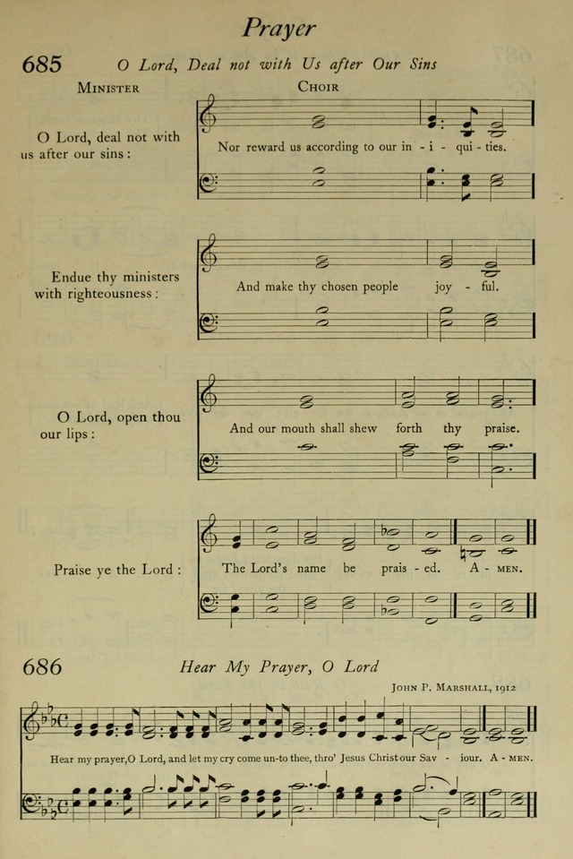The Pilgrim Hymnal: with responsive readings and other aids to worship page 501