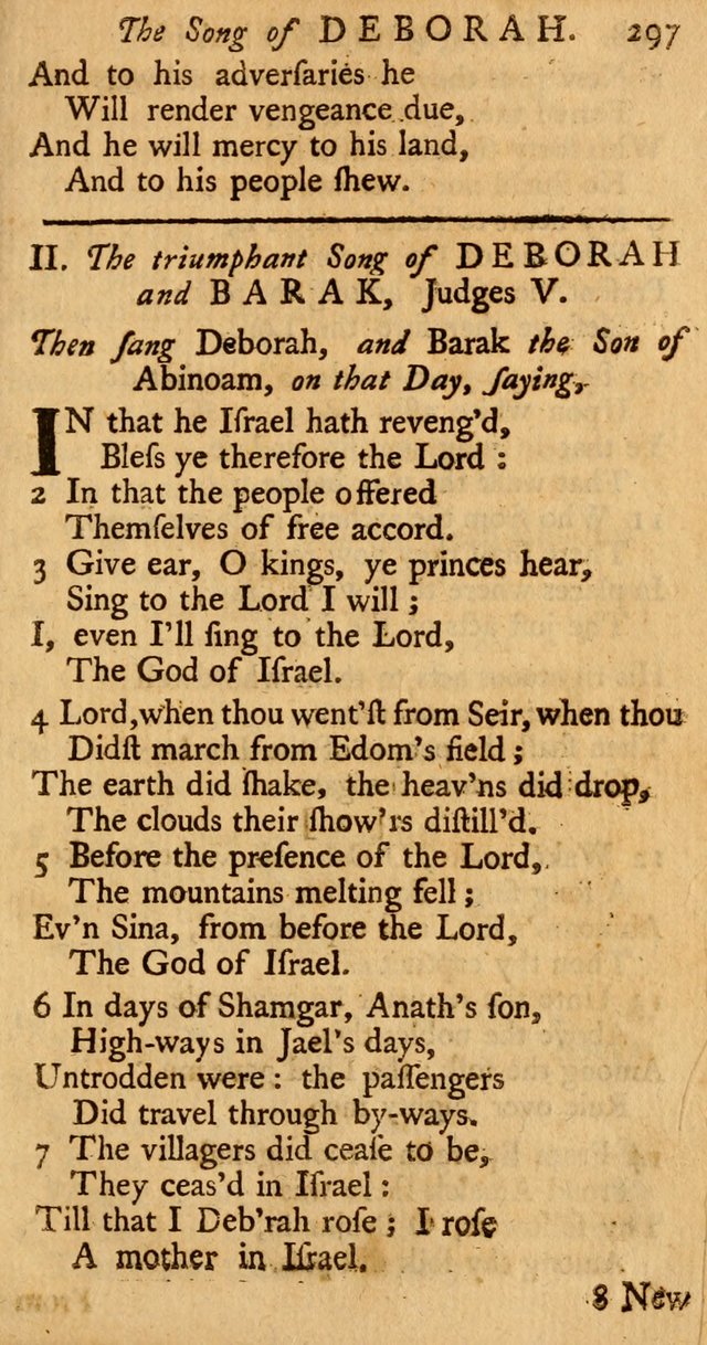 The Psalms, Hymns, and Spiritual Songs of the Old and New-Testament: faithfully translated into English metre: for the use, edification, and comfort of the saints...especially in New-England (25th ed) page 305